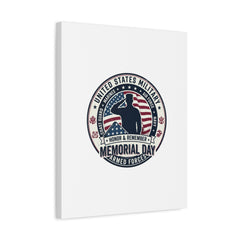 Memorial Day USA 250 Vintage Distressed Canvas | 1776–2026 Patriotic Americana