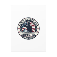 Memorial Day USA 250 Vintage Distressed Canvas | 1776–2026 Patriotic Americana