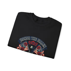 Honor the Fallen Memorial Day Sweatshirt | USA 250, 1776–2026, vintage distressed