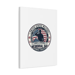 Memorial Day USA 250 Vintage Distressed Canvas | 1776–2026 Patriotic Americana