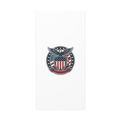 USA 250 Vintage Distressed Eagle Shield Canvas, Memorial Day Americana 1776–2026