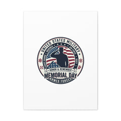 Memorial Day USA 250 Vintage Distressed Canvas | 1776–2026 Patriotic Americana
