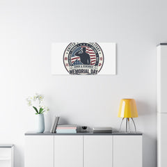 Memorial Day USA 250 Vintage Distressed Canvas | 1776–2026 Patriotic Americana