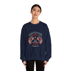 Honor the Fallen Memorial Day Sweatshirt | USA 250, 1776–2026, vintage distressed