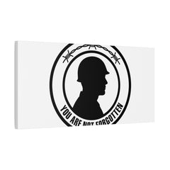 You Are Not Forgotten Canvas, Memorial Day USA 250, 1776–2026 Americana