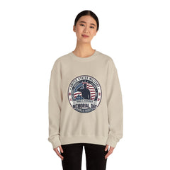 USA 250 Memorial Day Crewneck Sweatshirt | 1776–2026 Vintage Distressed Patriotic