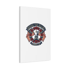 Honor the Fallen Memorial Day Canvas | USA 250, 1776–2026, vintage distressed