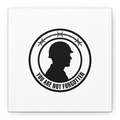 You Are Not Forgotten Canvas, Memorial Day USA 250, 1776–2026 Americana