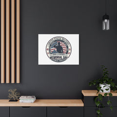 Memorial Day USA 250 Vintage Distressed Canvas | 1776–2026 Patriotic Americana