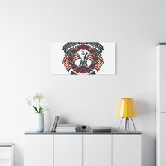 Honor the Fallen Memorial Day Canvas | USA 250, 1776–2026, vintage distressed