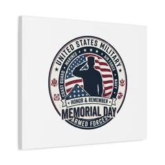 Memorial Day USA 250 Vintage Distressed Canvas | 1776–2026 Patriotic Americana