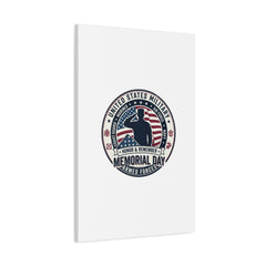 Memorial Day USA 250 Vintage Distressed Canvas | 1776–2026 Patriotic Americana