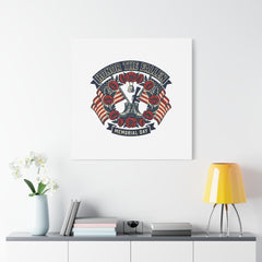 Honor the Fallen Memorial Day Canvas | USA 250, 1776–2026, vintage distressed