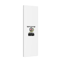Practice Peace Not War Canvas | Anti-War, Peace Protest Art
