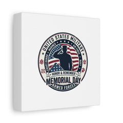 Memorial Day USA 250 Vintage Distressed Canvas | 1776–2026 Patriotic Americana
