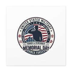 Memorial Day USA 250 Vintage Distressed Canvas | 1776–2026 Patriotic Americana