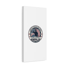 Memorial Day USA 250 Vintage Distressed Canvas | 1776–2026 Patriotic Americana
