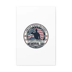 Memorial Day USA 250 Vintage Distressed Canvas | 1776–2026 Patriotic Americana