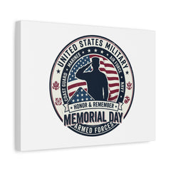 Memorial Day USA 250 Vintage Distressed Canvas | 1776–2026 Patriotic Americana
