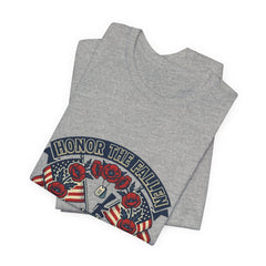 Honor the Fallen Memorial Day Tee | USA 250, 1776–2026 Vintage Distressed Americana