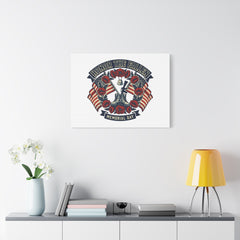 Honor the Fallen Memorial Day Canvas | USA 250, 1776–2026, vintage distressed