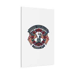 Honor the Fallen Memorial Day Canvas | USA 250, 1776–2026, vintage distressed