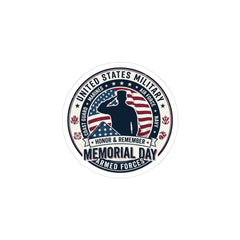 USA 250 Memorial Day Sticker | 1776–2026, vintage distressed patriotic decal