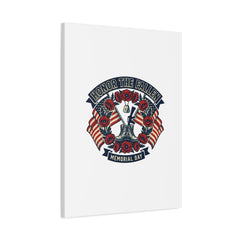Honor the Fallen Memorial Day Canvas | USA 250, 1776–2026, vintage distressed
