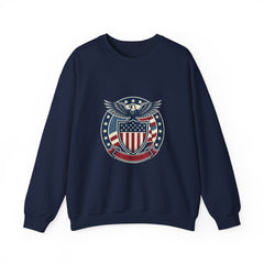 USA 250 Vintage Distressed Eagle Shield Sweatshirt | 1776–2026 Memorial Day, Patriotic Red White Blue