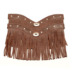 Stylish Boot Fringe cowboy boots with brown leather and decorative fringe for everyday fashion.
