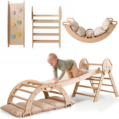 4in1 Montessori Climbing Set for Toddlers