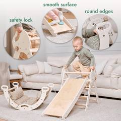 4in1 Montessori Climbing Set for Toddlers